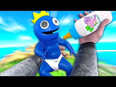 Видео: 🌈 МАЛЕНЬКИЕ РАДУЖНЫЕ ДРУЗЬЯ и НЕЗАКОННЫЕ Эксперименты С НИМИ в VR RAINBOW FRIENDS !