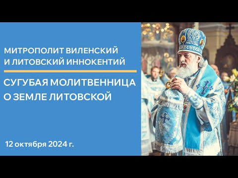 Видео: Слово митрополита Иннокентия перед чудотворной Виленской иконой Божией Матери "Знамение"