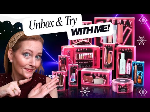 Видео: Мой выбор с праздничного запуска Fenty! Самая захватывающая находка года! Плюс новые средства для...