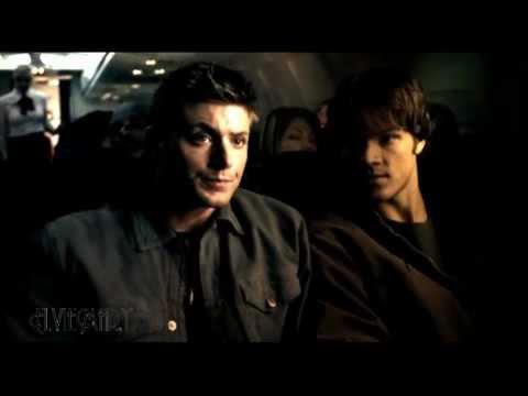 Видео: Дин и Сэм - Разговор в самолете (Юмор)