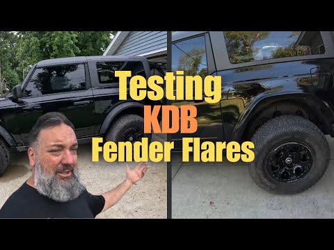 Видео: Как установить и покрасить расширители крыльев KBD на двухдверный Bronco — пошаговое руководство