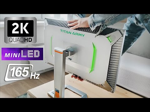 Видео: ИГРОВОЙ miniLED МОНИТОР 2K 165Гц за 22K / Titan Army 27A6MR