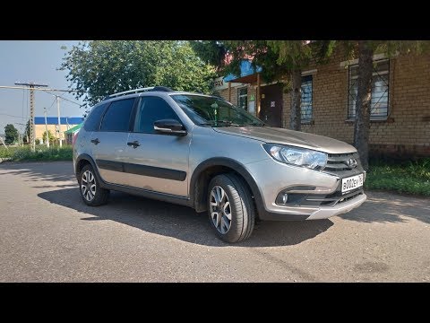 Видео: Тестдрайв LADA Granta CROSS с роботом / Замер разгона до 100
