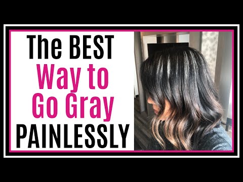 Видео: Техника окрашивания полосками, или как седеть по-секретному! Часть 1