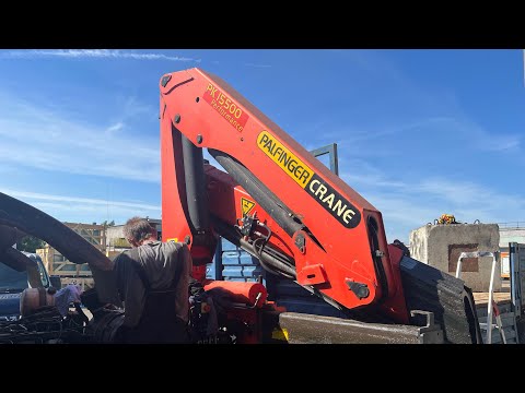 Видео: Как бесплатно заехать в Москву на ремонт гидрораспределителя? 😀Поработали с КМУ Palfinger PK15500