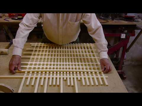 Видео: Декоративная решетка. Decorative panel.
