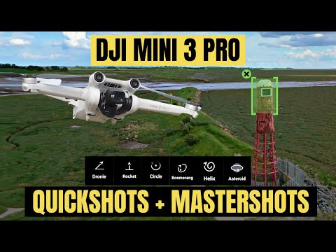 Видео: Создайте ЭПИЧЕСКОЕ видео с помощью DJI Mini 3 PRO с Quickshots + Мастер-класс