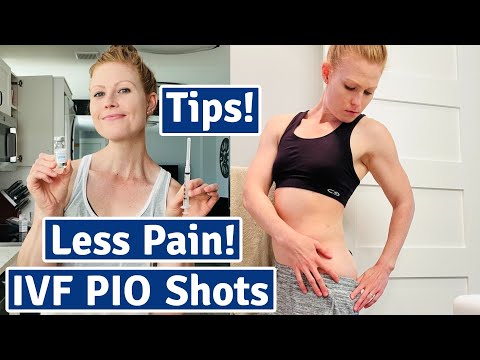 Видео: Как уменьшить боль во время инъекции | Прогестерон в масле