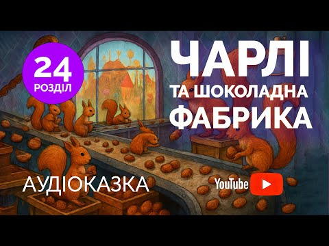 Видео: Чарлі і шоколадна фабрика | Аудіоказка для дітей | Частина 24