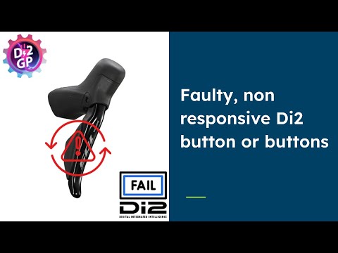 Видео: Неисправные, не реагирующие кнопки Di2 — Исправление
