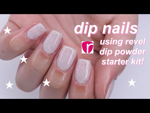 Видео: Обзор стартового набора для нанесения пудры на ногти Revel + первые впечатления!