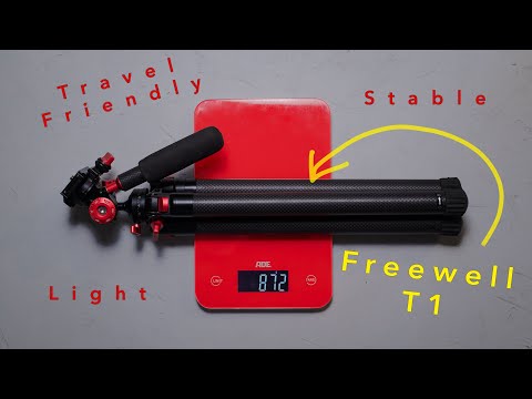 Видео: Минимальная устойчивость — дорожный штатив Freewell T1