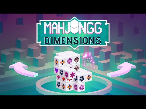 Видео: Игра "Маджонг 3D: Измерения Новый" (Mahjongg Dimensions New) - прохождение