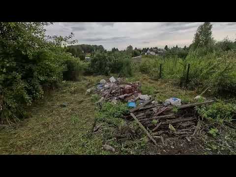 Видео: Покос участка 10 соток кусторезом Stihl