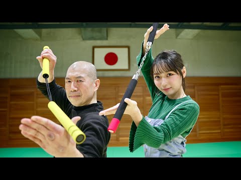 Видео: Каратист Железный Кулак и девушка с нунчаками