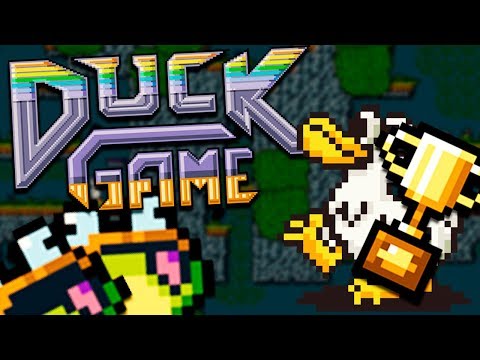 Видео: УТКИ-КИБОРГИ ПРОТИВ ЛЯГУШЕК-УТОК [DuckGame]