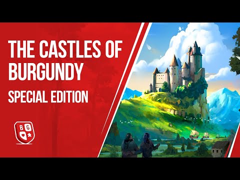 Видео: Распаковка игры The Castles of Burgundy: Special Edition