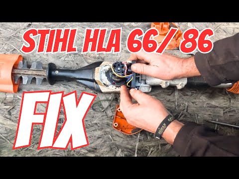 Видео: Как починить STIHL HLA 66/86. Не горят красные огни. #lewisgardenservicesltd #stihl