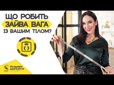 Видео: Що робить ЗАЙВА ВАГА із вашим тілом?