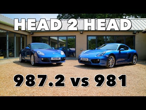 Видео: Сравнение Porsche Cayman S | 987.2 против 981