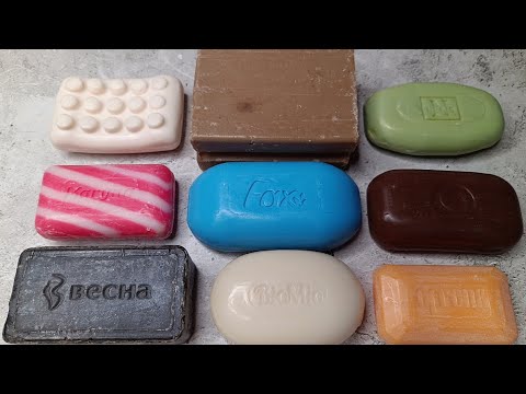 Видео: Soap Cutting🧼ASMR🔪Резка сухого мыла 74