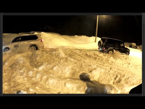 Видео: Лексус vs Гелик. Снегоход за 1.5 млн рублей. Сноуборд в Кировске? BWT на отдыхе