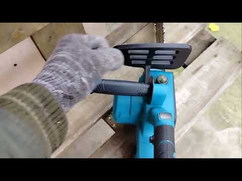 Видео: Пила цепная аккумуляторная с Озон