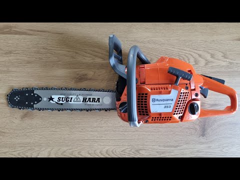 Видео: Husqvarna 353 обзор бензопилы