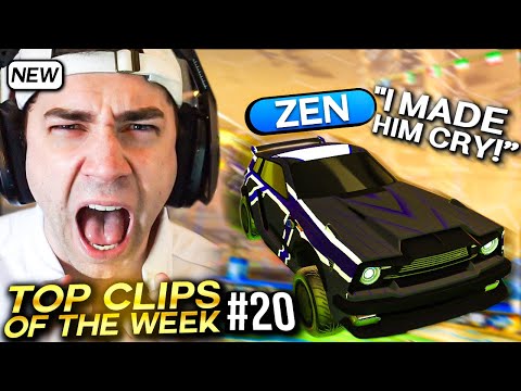 Видео: Реакция на самые просматриваемые клипы недели на Twitch по Rocket Leagues! #20