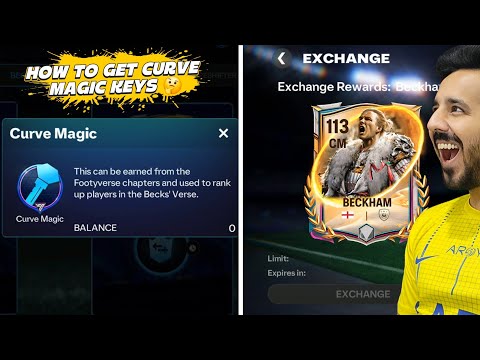 Видео: Как получить бесплатные ключи Curve Magic Keys для обмена на 113 Beckham Exchange 🤔