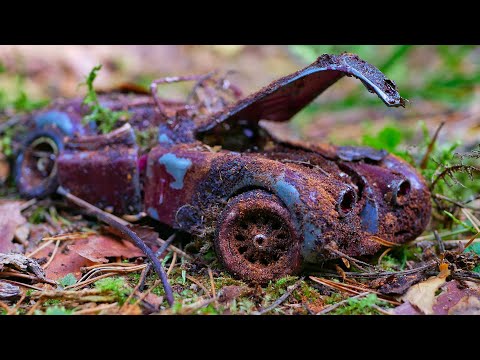 Видео: Реставрация заброшенного старого автомобиля модели Jaguar XK 120 (1949 г.) - идеальная реставрация