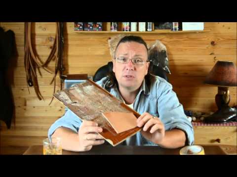 Видео: Кожа растительного дубления. Как избежать деформации