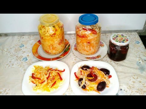 Видео: Маринованная капуста по-быстрому: за 30 минут 2 рецепта.