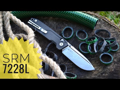 Видео: Тест ножа SRM Rubik 7228L - MB1 test