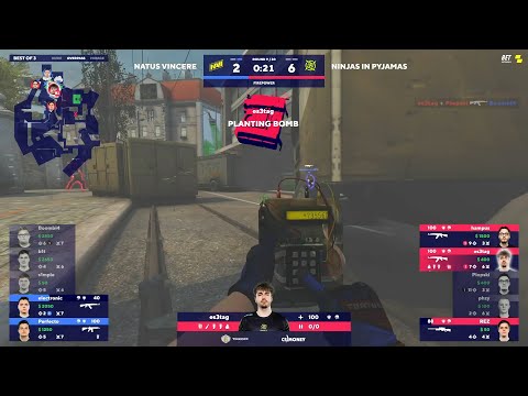 Видео: NAVI против NIP l OVERPASS l BLAST Premier 2022