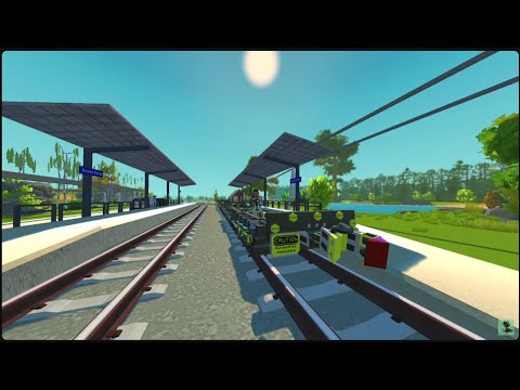 Видео: ТАРМАЗА НА ПЛАТФОРМАХ ЧАСТЬ_5 в игре (_scrap mechanic_)