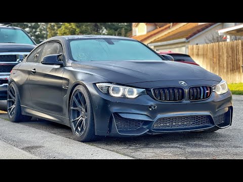 Видео: Удалось Ли Оживить Утопленную Дешевую BMW M4?