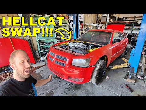 Видео: Превращаем БРОШЕННЫЙ, конфискованный полицией Dodge Magnum 2008 года в ПОТРЯСАЮЩИЙ СПИНЫЙ АВТОМОБ...