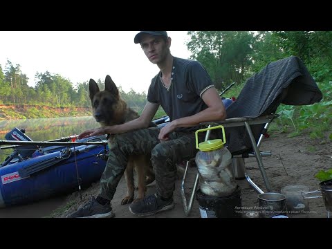 Видео: Как мы с псом Ларри на рыбалку съездили