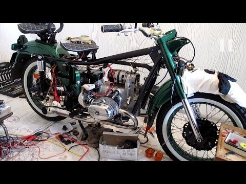 Видео: Мотоцикл Урал. Проводка. Часть 1.