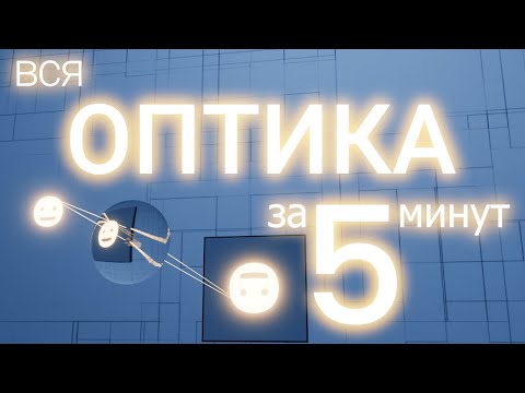 Видео: Вся ГЕОМЕТРИЧЕСКАЯ ОПТИКА за 5 минут!