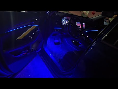 Видео: Атмосферная подсветка на Haval F7/F7x