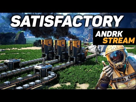 Видео: Satisfactory! Новое начало! Изучаем игру (Стрим #8)