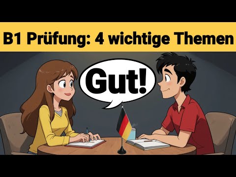 Видео: Устный экзамен по немецкому языку B1 | Планируем что-то вместе/диалог | 4 важные темы | говорить