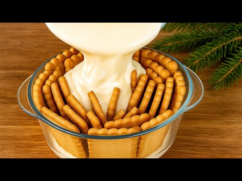 Видео: Торт без духовки на Новый год за 10 минут! Лучший торт, который я когда-либо ел!