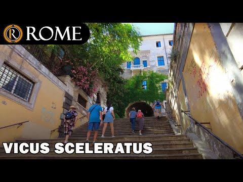 Видео: Экскурсия по Риму ➧ Пьяцца С. Пьетро ин Винколи - Vicus sceleratus [4K Ultra HD]