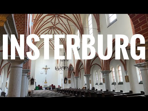 Видео: Восхитительный Инстербург/Черняховск! Кирха св. Бруно (арх. Хайтман) Пестрый ряд