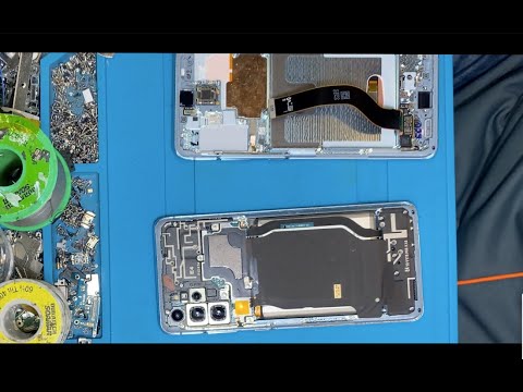 Видео: Замена экрана Galaxy S20 Plus.