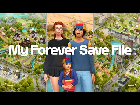 Видео: Обзор моего файла сохранения в The Sims 4
