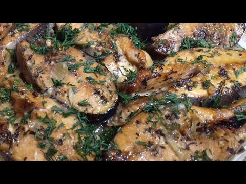 Видео: Горбуша запеченная в духовке. Сочная и нежная с ароматным вкусом